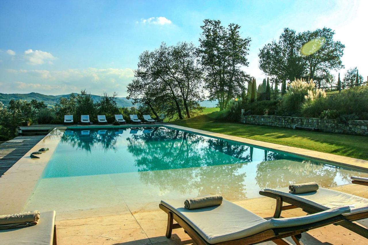 Villa Rignana Chianti Estate, Pool, Tennis,Cook 그레베 인 키안티 외부 사진