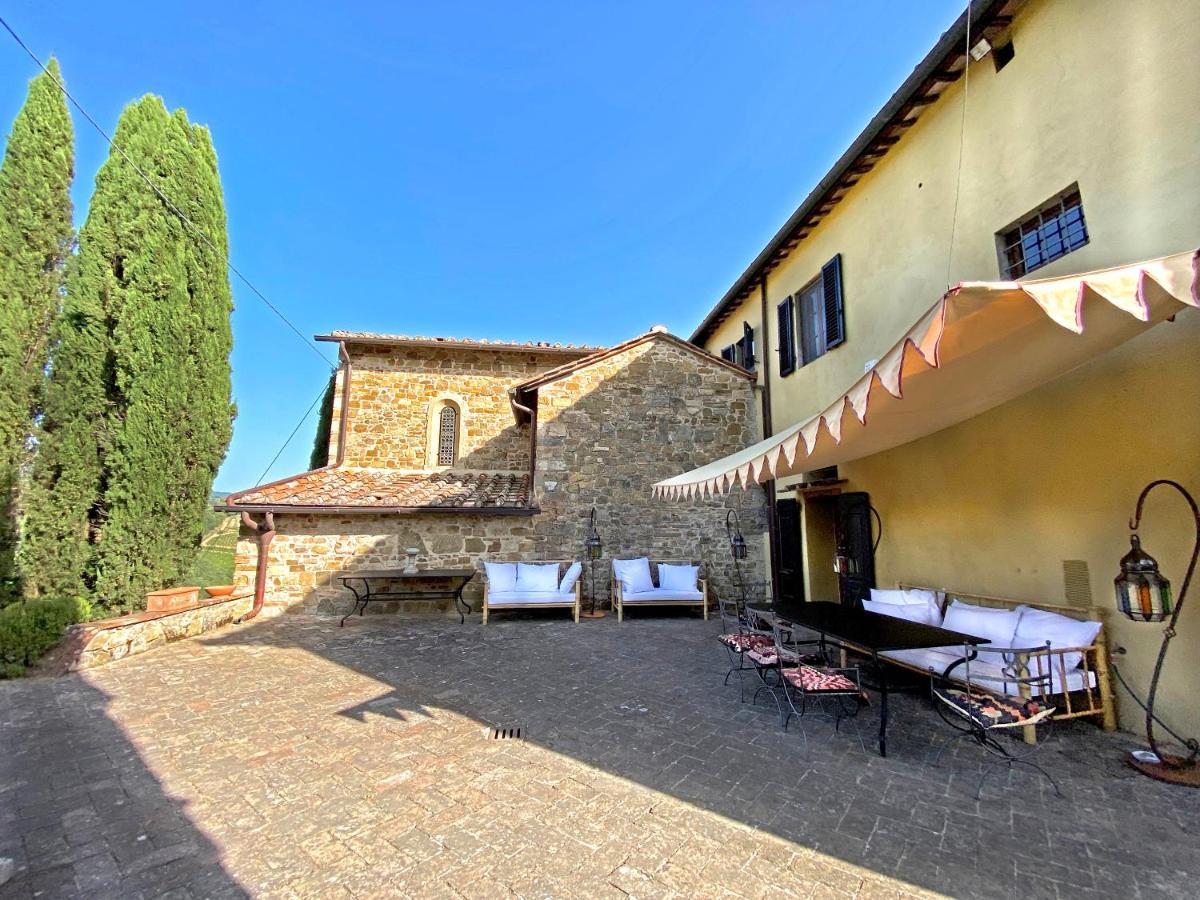Villa Rignana Chianti Estate, Pool, Tennis,Cook 그레베 인 키안티 외부 사진