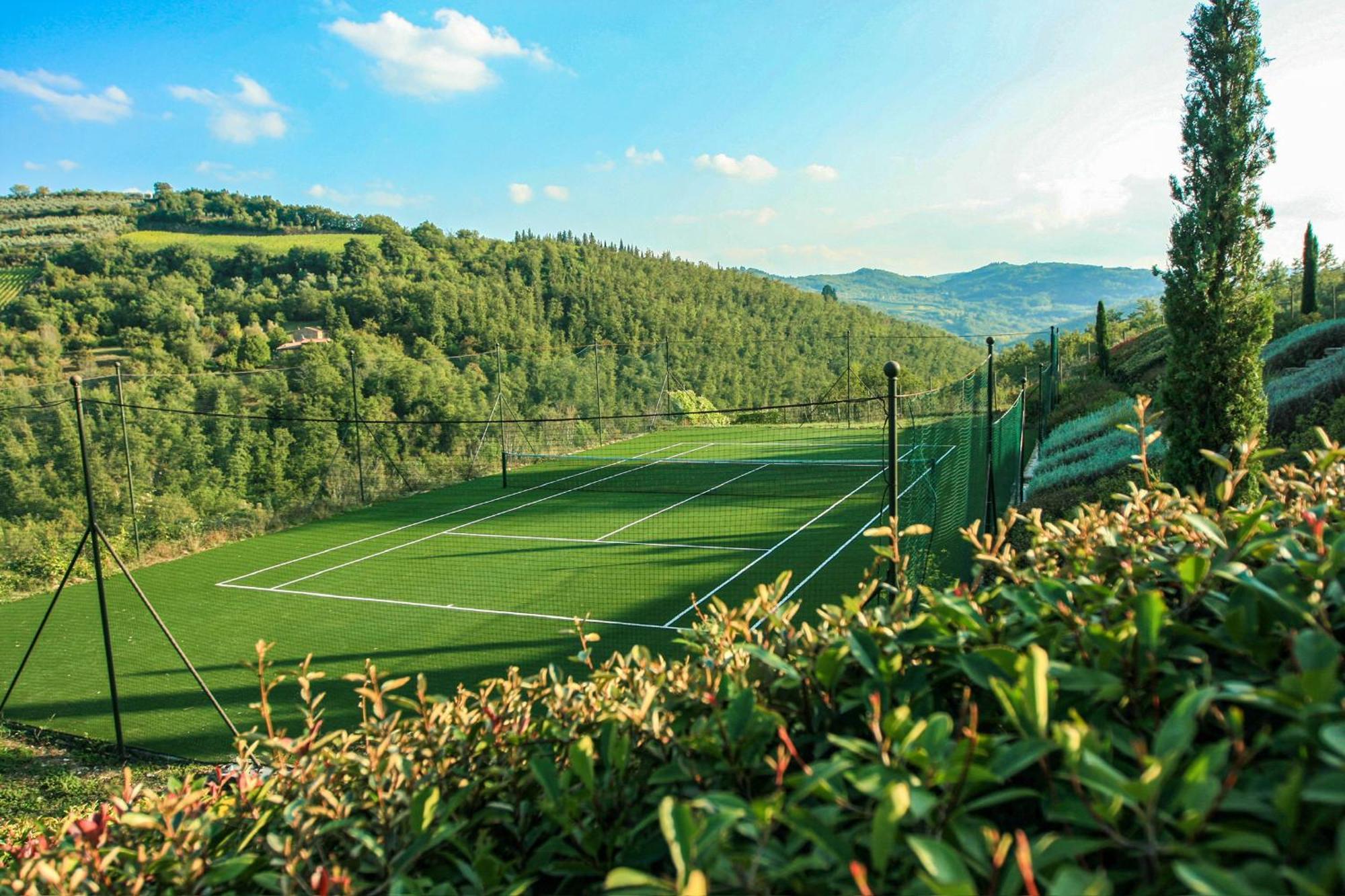 Villa Rignana Chianti Estate, Pool, Tennis,Cook 그레베 인 키안티 외부 사진