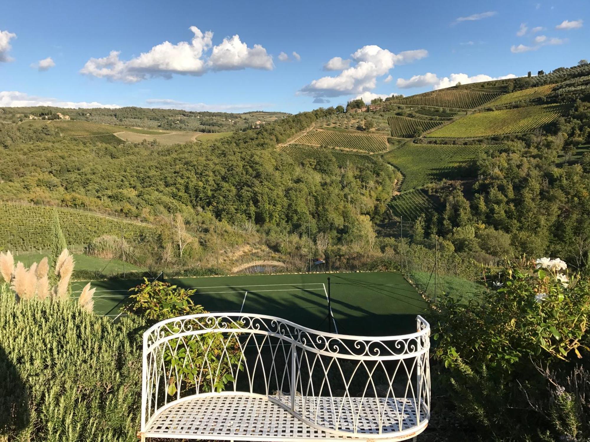 Villa Rignana Chianti Estate, Pool, Tennis,Cook 그레베 인 키안티 외부 사진