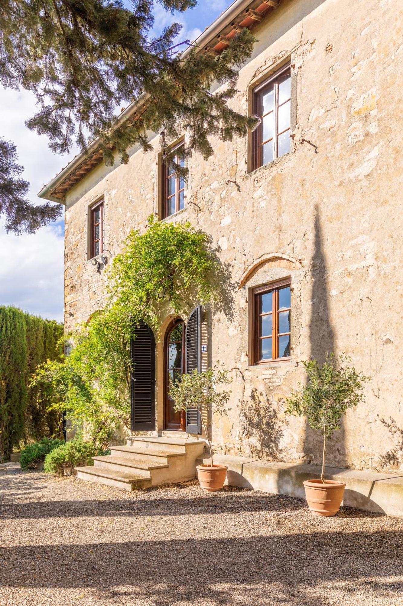 Villa Rignana Chianti Estate, Pool, Tennis,Cook 그레베 인 키안티 외부 사진