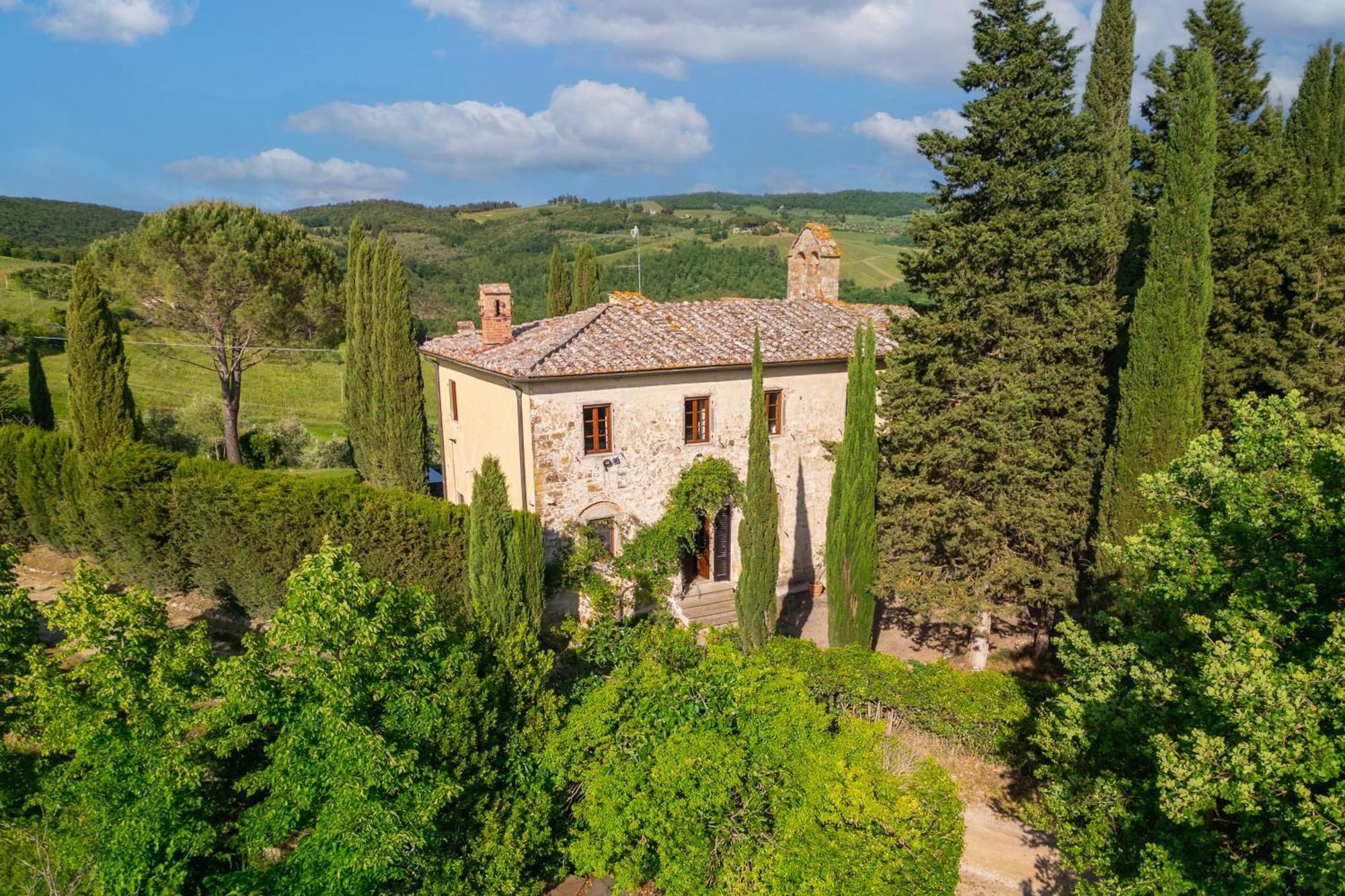 Villa Rignana Chianti Estate, Pool, Tennis,Cook 그레베 인 키안티 외부 사진