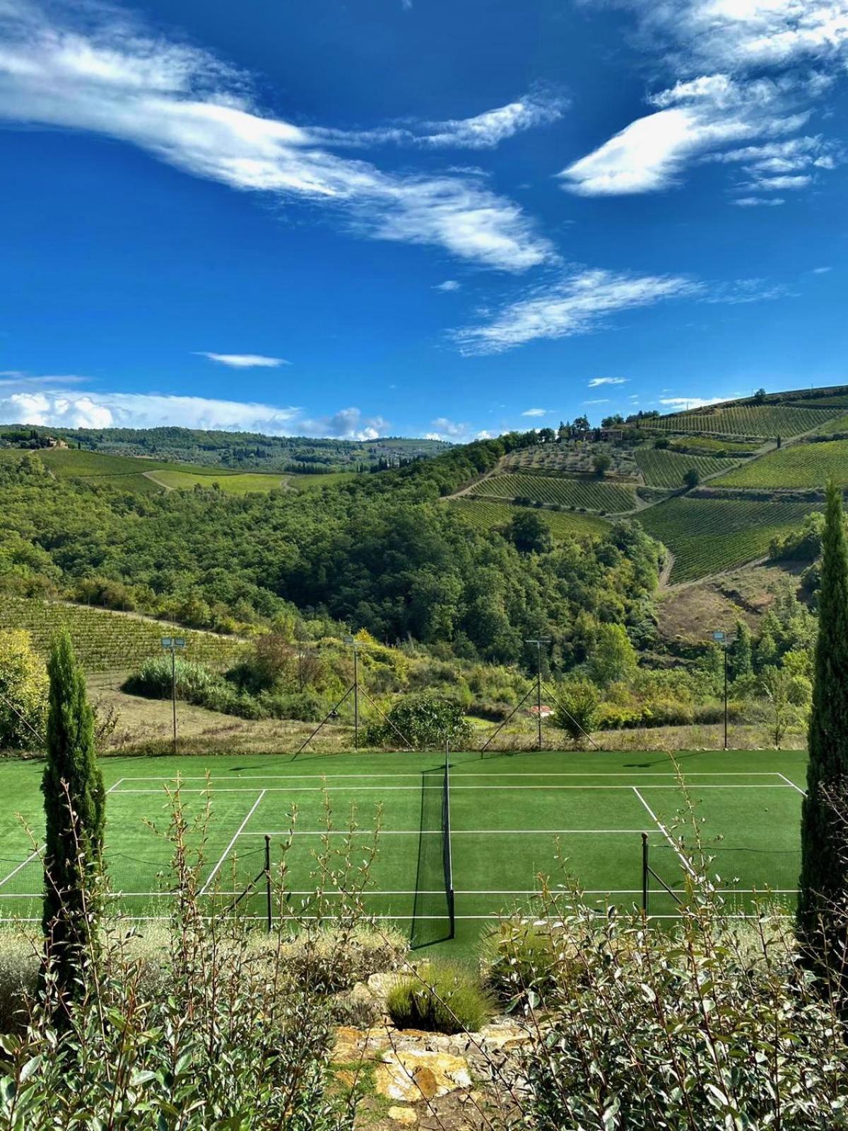 Villa Rignana Chianti Estate, Pool, Tennis,Cook 그레베 인 키안티 외부 사진