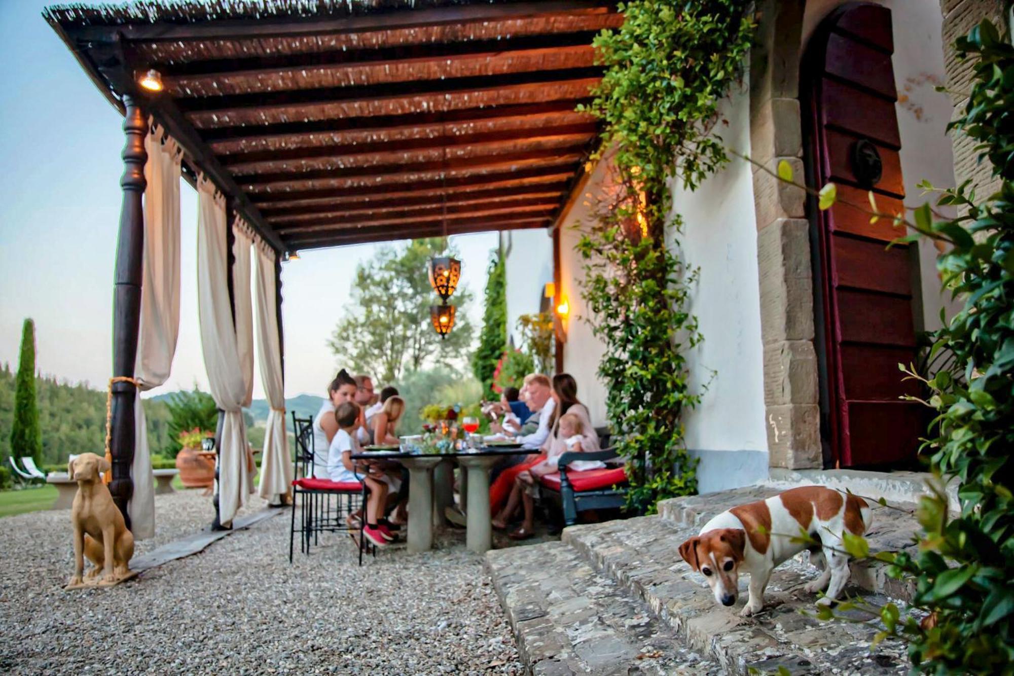 Villa Rignana Chianti Estate, Pool, Tennis,Cook 그레베 인 키안티 외부 사진